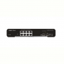 Switch Administrable PoE Capa 2, con 8 puertos Gigabit PoE 802.3af/at + 2 SFP para fibra 1Gb, gestión gratuita desde la nube, 125w