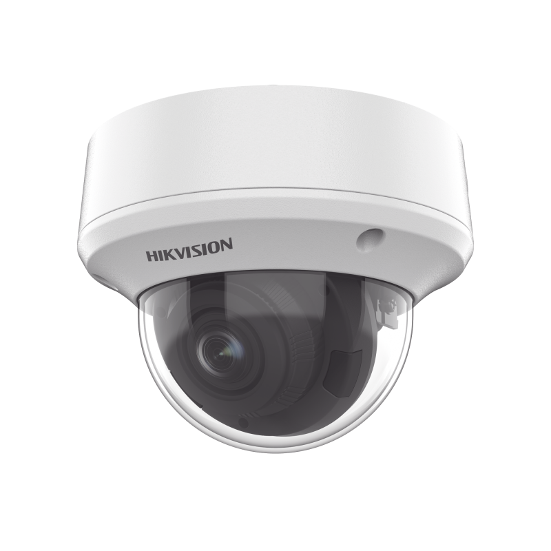 Domo TURBOHD 5 Megapixel / Lente Motorizado 2.7 - 13.5 mm / IR EXIR 40 mts / TVI-AHD-CVI-CVBS / IK10 / IP67 / dWDR / 12 Vcc / 24 VCA