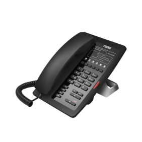 Teléfono IP para Hotelería, profesional con 6 teclas programables para servicio rápido (Hotline), plantilla personalizable con PoE 