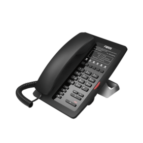 Teléfono IP para Hotelería, profesional con 6 teclas programables para servicio rápido (Hotline), plantilla personalizable con
