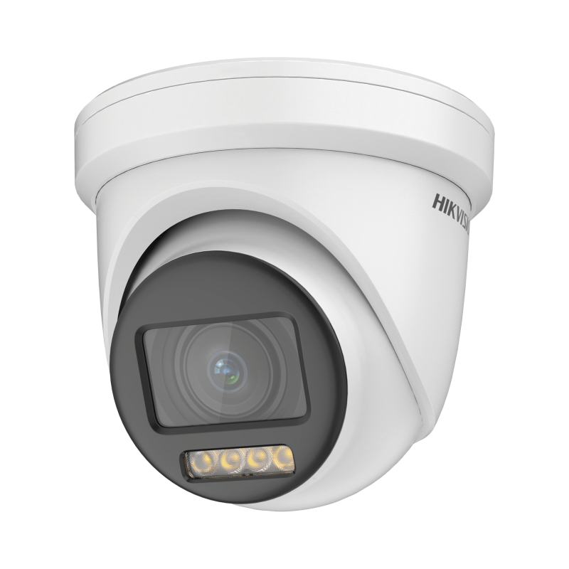 Turret TURBOHD 2 Megapixeles (1080p) / Imagen a color 24/7 / Lente Mot. 2.8-12 mm / Luz Blanca 40 mts / Exterior IP68 / WDR 130 dB