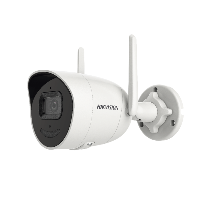 Bala IP 4 Megapixel / Lente 2.8 mm / 30 mts IR / Exterior IP66 / Wi-Fi / WDR 120 dB / H.265 / Micrófono y Bocina Interconstruido / MicroSD