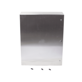 Gabinete de Acero Inoxidable IP66 Uso en Intemperie (800 x 1000 x 300 mm) con Placa Interna Galvanizada.