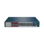 Switch PoE+ / No Administrable / 24 Puertos 100 Mbps PoE+ / 1 Puerto 1000 Mbps + 1 Puerto SFP Uplink / PoE hasta 250 Metros / 230 Watts