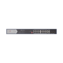 Switch PoE+ / No Administrable / 16 Puertos 100 Mbps PoE+ (4 Puertos PoE++ 90 W) / 2 Puertos 1000 Mbps Uplink + 2 Puertos SFP de Uplink / PoE hasta 250 Metros / 225 Watts