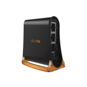(hAP mini) Router 3 puertos 10/100 Mbps, Wi-Fi 2.4 GHz 802.11 b/g/n, Antena 360º 1.5 dBi, hasta 158 mW de