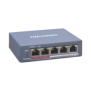 Switch Monitoreable PoE+ / 4 puertos 10/100 Mbps PoE+ / 1 puerto RJ45 Uplink / PoE Hasta 250 Metros / 60 W / Conexión Remota