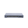 Switch Gigabit PoE+ / Administrable / 8 Puertos Gigabit PoE+ / 2 Puertos SFP / Configuración Remota desde Hik-PartnerPro / PoE Hasta 300 Metros / 110 W