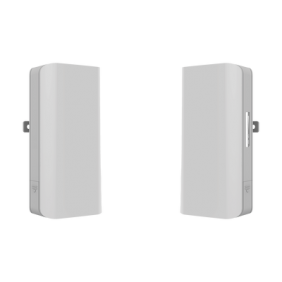Kit completo Punto a Punto Pre-Configurado hasta 1 Km listos para enlazar, administrable en la Nube, Banda 5Ghz AC WAVE2 MU-MIMO 2X2, Puertos 10/100.