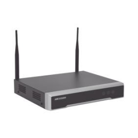 NVR 4 Megapixel / 8 canales IP / 1 Bahía de Disco Duro / 2 Antenas Wi-Fi / Salida de Vídeo Full