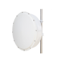 Antena direccional de alta resistencia, Ganancia 30 dBi, (4.9 -6.5 GHz), Plato hondo para mayor inmunidad al ruido, Conectores