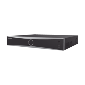 NVR 12 Megapixel (4K) / 16 canales IP / AcuSense (Evita Falsas Alarmas) / Reconocimiento Facial /  4 Bahías de Disco Duro /  HDMI en 4K / Alarmas I/O