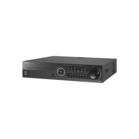 DVR 4 Megapixel / 8 Canales TURBOHD + 4 Canales IP / 8 Bahías de Disco Duro / 8 canales de Audio / 16 Entradas de  Alarma /
