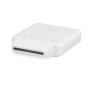 Switch UniFi FLEX de 5 puertos para semi-exterior IP55 (1 x PoE de entrada 802.3af/at/bt y 4 puertos PoE de salida 802.3af)