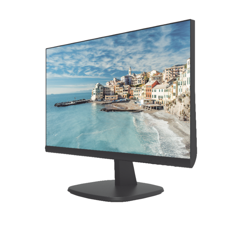 Monitor LED Full HD de 27" / Ideal para CCTV, Oficina y Hogar / Entrada HDMI-VGA / Montaje VESA (100 X 100) / Uso 24/7