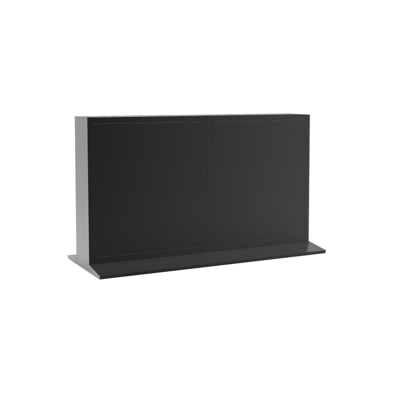 Gabinete Pedestal Modular Para Piso / Compatible con Monitor de 55" / Especial para Videowall / Compatible con DS-D2055NL-B/G -