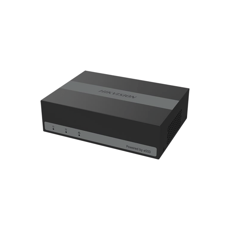 DVR 2 Megapixel (1080p) Lite / 4 Canales TURBOHD + 1 Canal IP / Disco duro eSSD Incluido (300 GB) / H.265+ / ACUSENSE Lite /