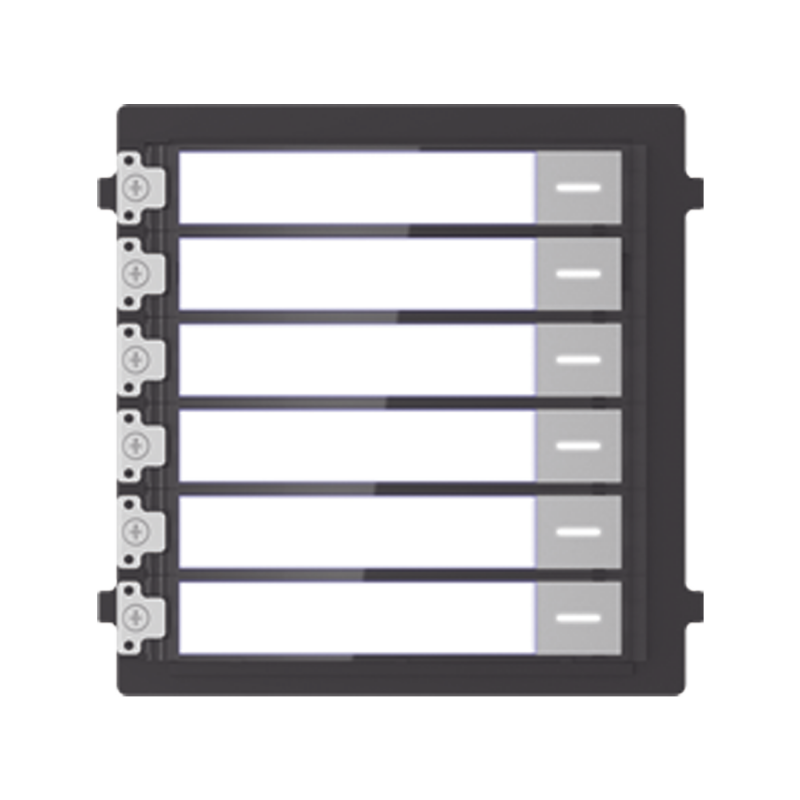 Módulo de Botones Para Videoportero Modular / Llamada de un solo Toque / Soporta Hasta 6 Monitores Principales