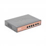 Switch PoE No administrable / PoE de Largo Alcance Hasta 250m / 4 Puertos PoE 10/100Mbps (Puerto 1 Hasta 60W, Puertos 2,3 y 4 Hasta 30W) + 2 Puertos 10/100Mbps Uplink / Presupuesto 65 W / Plug and Play