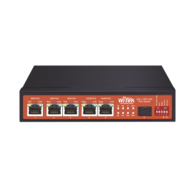 Controlador Solar de 5A con Switch PoE /  1 Puertos Gigabit PoE 802.3 bt / 2puertos PoE 802.3 af/at con 2 Puertos PoE Pasivo 24 Vcc / 1 Puerto SFP / No administrable