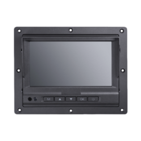 Monitor y Botones de 7" LCD / Compatible con DVR Móvil HIKVISION / Conector Tipo