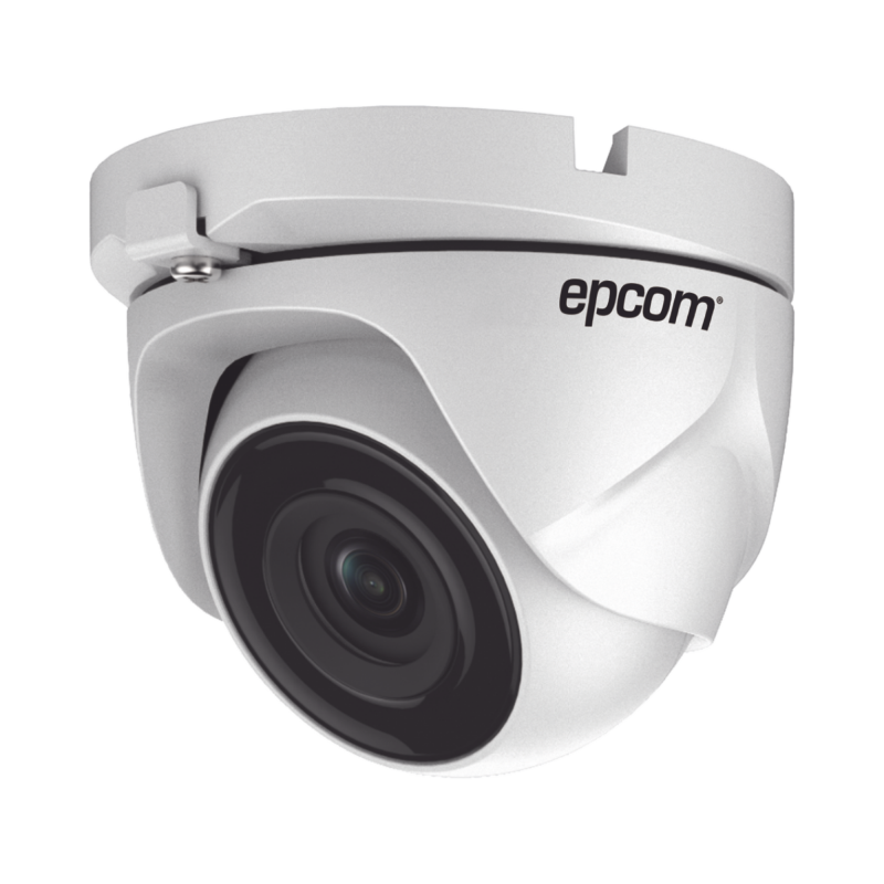 Turret TURBOHD 2 Megapixel (1080p) / METÁLICA / Gran Angular 103° / Lente 2.8 mm / IR EXIR 20 Mts / Exterior IP66 / TVI-AHD-CVI-CVBS / dWDR