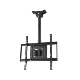 Montaje de Techo Universal para Monitores de 23 a 47" / Soporta hasta 40 kg / Vesa 400 x 400./ 400 x 200 / Acero / Montaje Telescopico de 61 cm hasta 91 cm