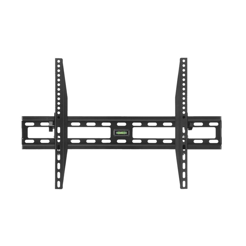 Montaje de Pared Universal Fijo para Monitores de 32 a 60 " / Soporta hasta 50 Kg / Vesa 600 x 400 / 400 x 400 / 400 x 200 / Acero / 10° de Inclinación / Cuenta con Nivel para Ajuste