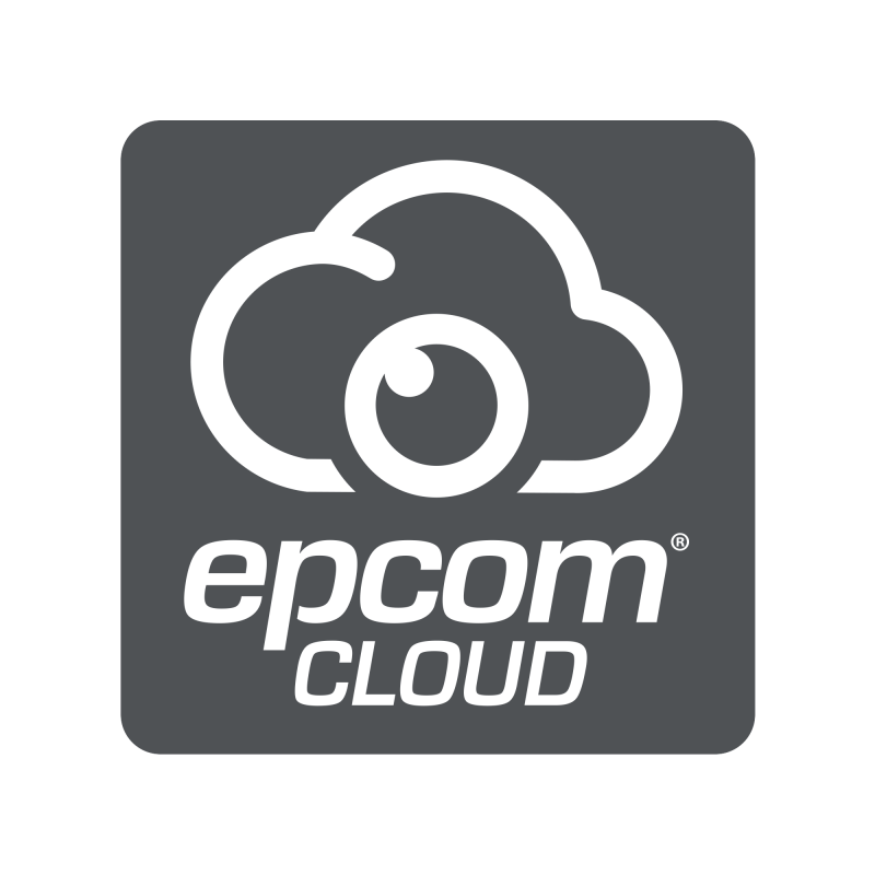 Suscripción Anual Epcom Cloud / Grabación en la nube para 1 canal de video a 2MP con 90 días de retención / Grabación por detección de movimiento