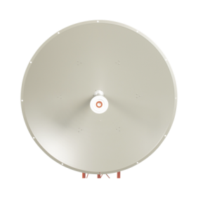 Antena altamente direccional / Distancia de hasta 100 km / Ganancia de 36 dBi / 4.9 - 6.5 GHz / Conectores N-Hembra / incluye montaje para torre y montaje estabilizador para fuertes vientos.  