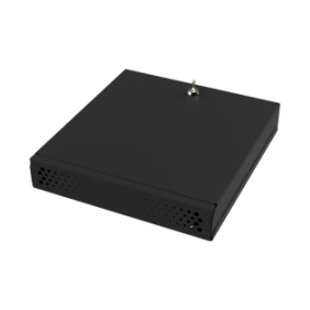 Gabinete Metálico para DVR/NVR. Tamaño Max. de DVR/NVR: 445 x 88 x 400mm (An.xAl.xProf.). Compatible con Fuente
