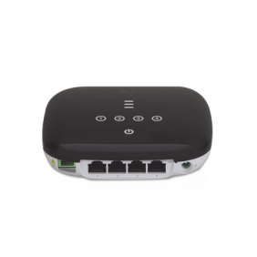 UFiber WiFi 802.11n GPON ONU, Unidad de red óptica con 1 puerto WAN GPON (SC/APC) + 4 puertos LAN Gigabit Ethernet