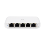 Switch UniFi Administrable Compacto de 5 Puertos 10/100/1000 Mbps, soporta entrada de PoE 802.3af/at