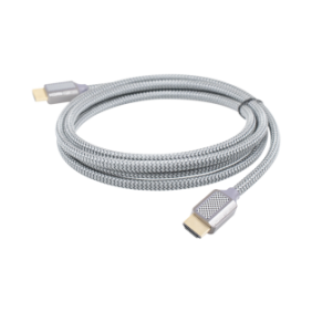 Cable HDMI de Alta Resolución en 8K / Versión 2.1 / 2 Metros de Longitud (6.56 ft) / Recomendado para Audio eARC / Dolby