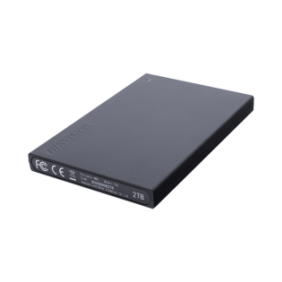 Disco Duro Portátil 2 TB / Color Negro / Conector USB 3.0 a Micro