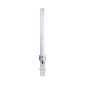 Antena Omnidireccional en 2.4 GHz, Rango de Frecuencias (2.3 - 2.5 GHz), Ganancia de 10 dBi, Doble Polaridad MIMO 2x2, Incluye Jumpers