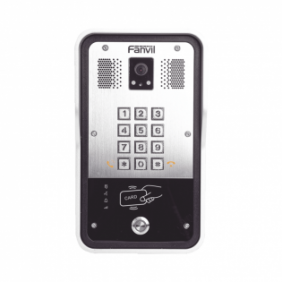 Video Portero SIP Con Cámara, 1 Relevador Integrado, Onvif y lector de tarjetas RFID para