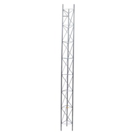 Tramo de Torre Arriostrada de 3m x 45cm, Galvanizado por Inmersión, Hasta 60 m de Elevación. Zonas