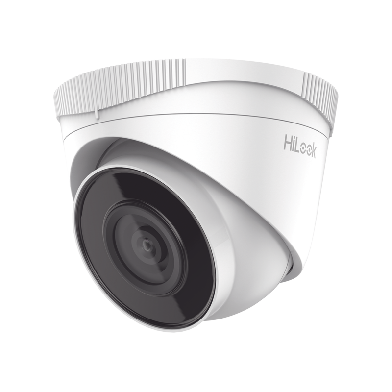 HiLook Series / Turret IP 4 Megapixel / 30 mts IR / Exterior IP67 / PoE / Lente 2.8 mm / WDR 120 dB / ONVIF