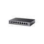 Easy Smart Switch PoE JetStream , 8 puertos 10/100/1000 Mbps  55 W