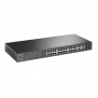 Switch PoE+ JetStream SDN Administrable 24 puertos 10/100 Mbps + 2 puertos 10/100/1000 Mbps (Uplink) + 2 puertos SFP (combo 2
