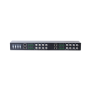 (TRANCEPTOR) RECEPTOR DE VIDEO PASIVO DE 16 CANALES / Resolución 4K / Compatible con cable UTP Cat 5e/6 / Compatible con HD-TVI/CVI/AHD/CVBS / TODO INCLUIDO PARA RACK / Protección Interconstruida contra sobretensión.