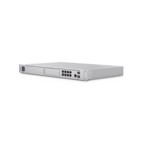 UniFi Dream Machine Special Edition, 8 puertos LAN RJ45 con POE, 1 LAN SFP+, 1 WAN 2.5G RJ45  y 1 WAN SFP+, 128 GB de memoria