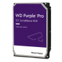 Disco Duro Purple Pro de 10 TB / 7200 RPM / Optimizado para Soluciones de Videovigilancia con Analiticos (Meta Data) / Uso 24-7 / 5 Años de Garantia