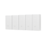 5 Unidades del Adaptador PoE Ubiquiti de 24 VDC, 0.5 A con puerto Gigabit, color blanco