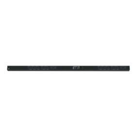 PDU Monitoreable (MI) para Distribución de Energía, Enchufe de Entrada NEMA L6-20P, Con 20 Salidas C13 y 4 C19, de Instalación Vertical, 120 o 220 Vca, 20 Amp