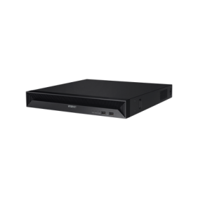 NVR 8 Megapíxel / 16 canales / H.265 / P2P Wisenet / 16 puertos PoE / 128Mbps