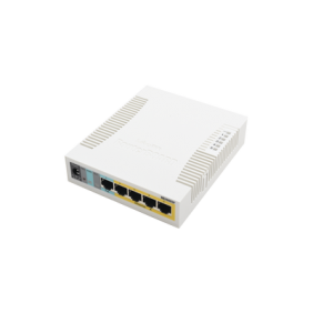 (RB260GSP) Switch Mikrotik 5 puertos PoE (Pasivo) (1in/4out) Gigabit Ethernet y 1 SFP