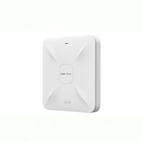 Punto de Acceso Wi-Fi 6 para Interior, se Instala en Techo o Pared, hasta 512 Usuarios y 3.2 Gbps, Doble Banda 802.11ax MU-MIMO 4x4