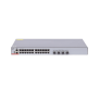 Switch Administrable Capa 3 con 24 puertos Gigabit + 4 SFP+ para fibra 10Gb, gestión gratuita desde la nube.